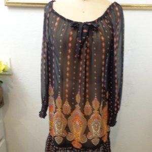 Xhilaration Bohemian Style Tunic Top